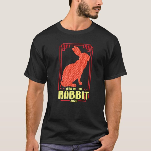 Year Of The Rabbit Chinese New Year 2023  4 T-Shirt (Vorderseite)