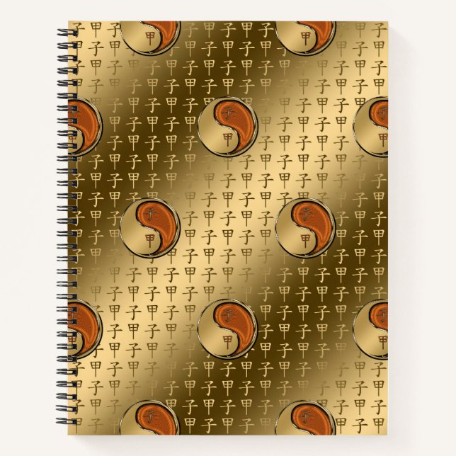 Year of the Wood Rat Notizbuch (Vorderseite)