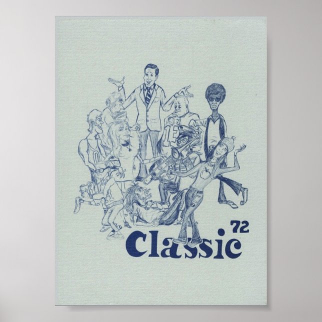 Yearbook 1972 poster (Vorne)