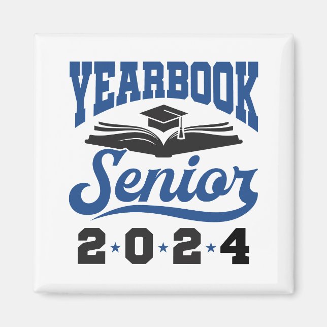 Yearbook Senior 2024 Magnet (Vorne)