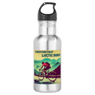 Yearn für dieses laktische Brennen Radfahren Edelstahlflasche