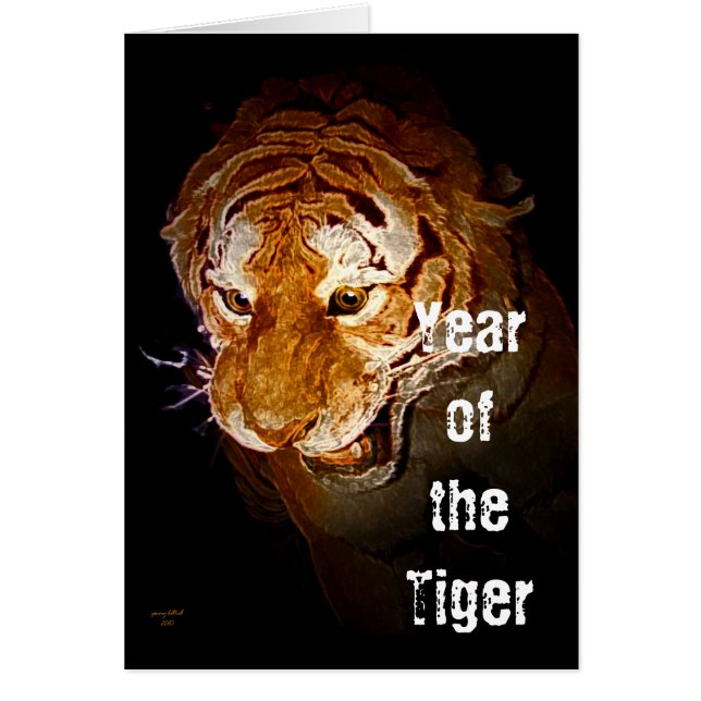 Yearr des Tigers (Vorne)