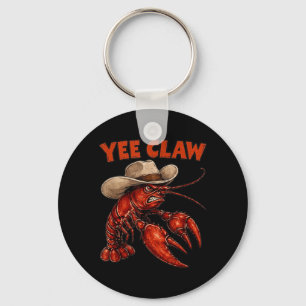 Yee Claw Lustiger Flusskrebs - Cajun Seafood Festi Schlüsselanhänger