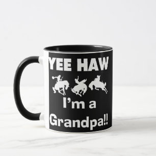 Yee Haw bin ich ein Großvater-T - Shirts und Tasse