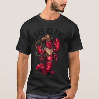 Yee Klauen Lustiger Crawfish-Flusskrebs-Kajun-Krab T-Shirt