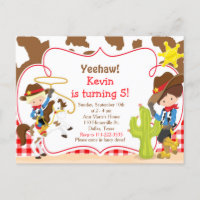 Yeehaw Cowboy Western Birthday Party