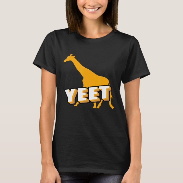 Yeet Giraffe Ideas Giraffe Childrens T-Shirt (Vorderseite)