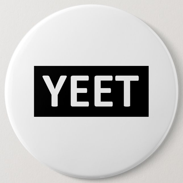 Yeet Tanz-Jargon-jugendlich JugendSwag YEET! LOL Button (Vorderseite)