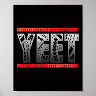 Yeet Yeet Bekleidung Sprichwort Damen Männer Kinde Poster