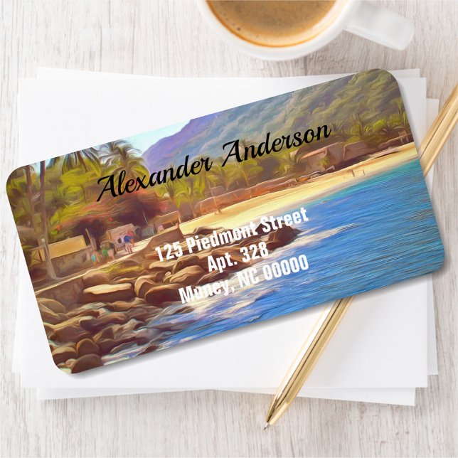 Yelapa Beach 761 Adresse Adressaufkleber (Von Creator hochgeladen)