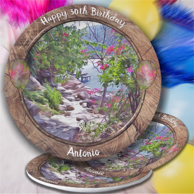 Yelapa Trail Geburtstag 821 Pappteller (Von Creator hochgeladen)