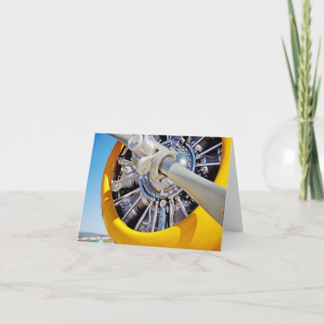 Yella Propella Karte (Vorderseite)