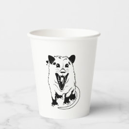 Yelling Possum Pappbecher