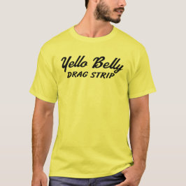 Yello Bauch-Widerstand-Streifen-Shirt T-Shirt