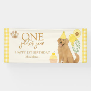 Yello One Golden Year Retriever Puppy 1. Geburtsta Banner