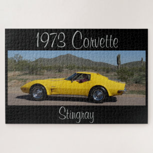 Yellow 1973 Corvette Stingray Designer