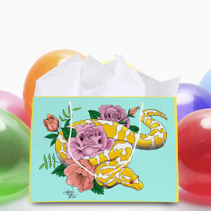 Yellow Albino Ball Python Große Geschenktüte
