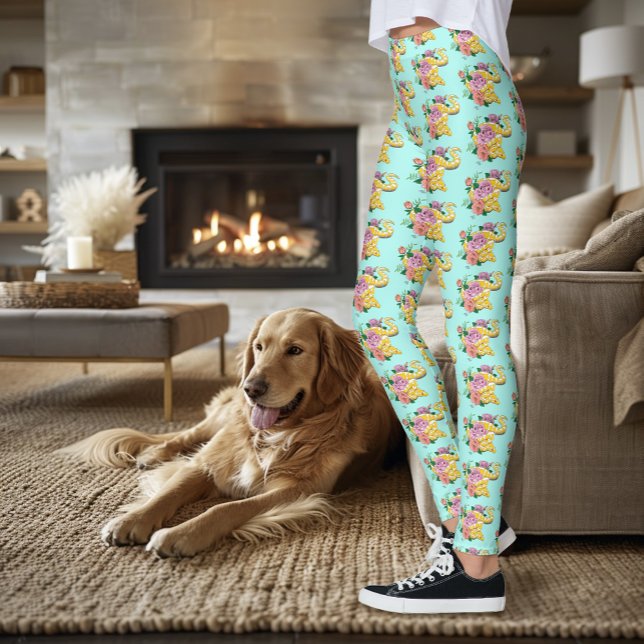 Yellow Albino Ball Python Leggings (Von Creator hochgeladen)