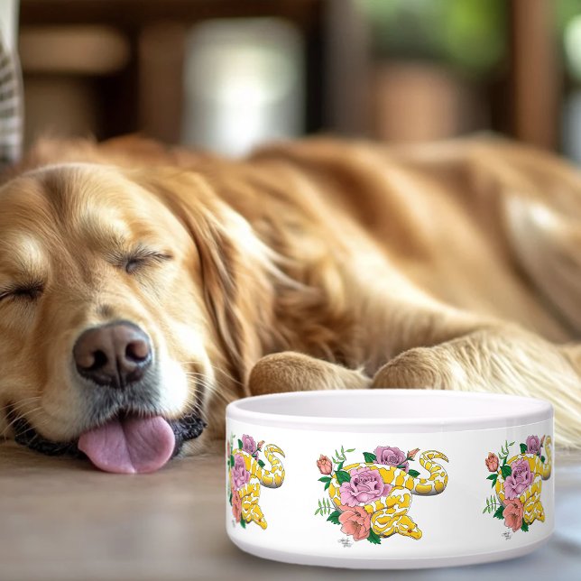 Yellow Albino Ball Python Napf (Von Creator hochgeladen)