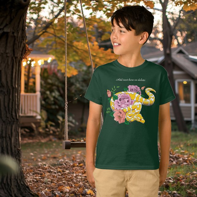 Yellow Albino Ball Python T-Shirt (Von Creator hochgeladen)