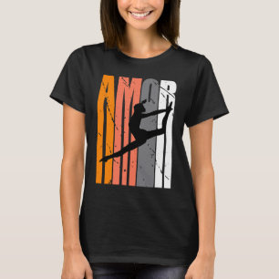 Yellow Amor Dance Daughter Girl Birthday Classic T-Shirt