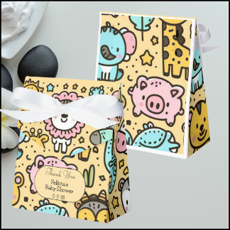 Yellow Animals Doddles Vielen Dank Geschenkschachtel