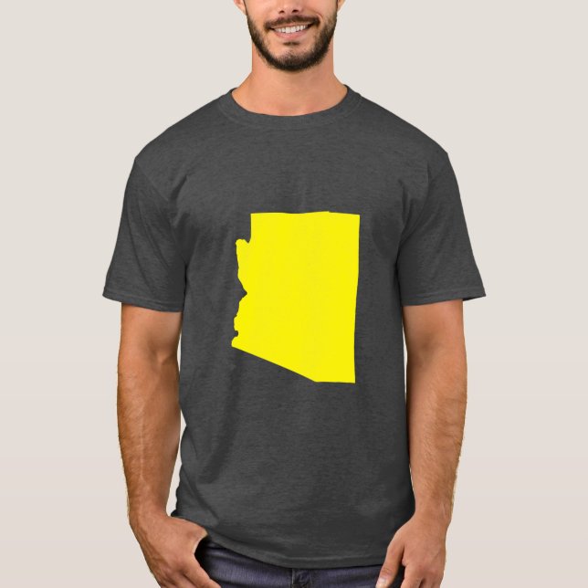 Yellow Arizona T-Shirt (Vorderseite)