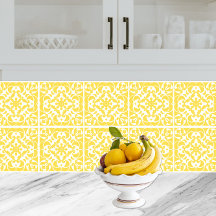 Yellow Azulejos Portugiesisches Mittelmeer