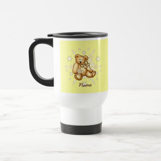 Yellow Baby Bear Reisebecher (Links)