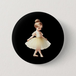 Yellow Ballerina Tanzfestival Palazzo Civico Button