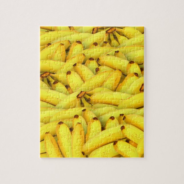 Yellow Bananas Fruit Lover Pattern Funny Humor (Vertikal)