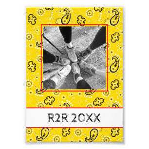 Yellow Bandana Adventure Photo Fun