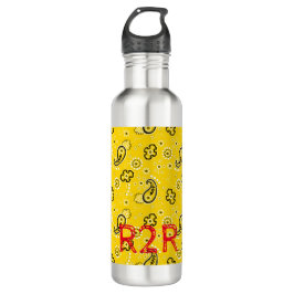 Yellow Bandana Grand Canyon R2R Wanderabenteuer Edelstahlflasche