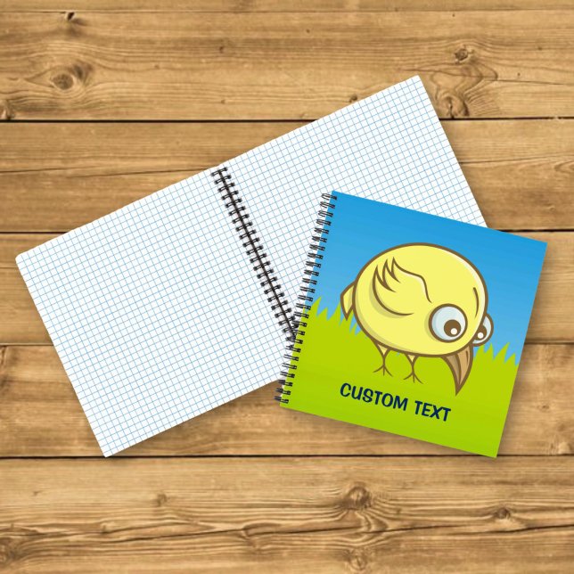Yellow Bird-Cartoon Notizbuch (Von Creator hochgeladen)