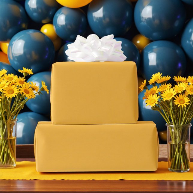 Yellow Birthday  Geschenkpapier (Von Creator hochgeladen)