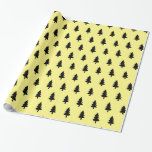Yellow Black Minimalistisch PINE TREE CHRISTMAS CU Geschenkpapier<br><div class="desc">Niedlich Schwarz-Gelb Weihnachtsbaum Pine Gemustert Wrapping Paper. Anpassbare Hintergrundfarbe! Eine niedliche Idee für Ihre kleinen Weihnachten!!</div>
