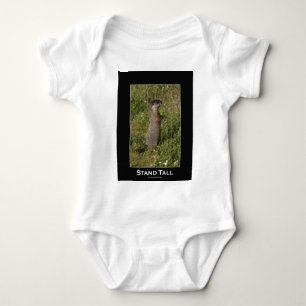 Yellow-Blied Marmot-Geschenke Baby Strampler