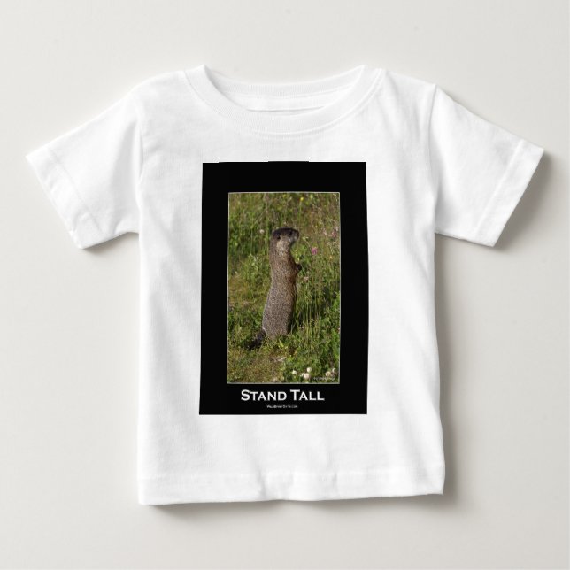 Yellow-Blied Marmot-Geschenke Baby T-shirt (Vorderseite)