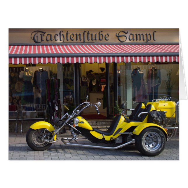 Yellow Boom Trike (Vorderseite (Horizontal))