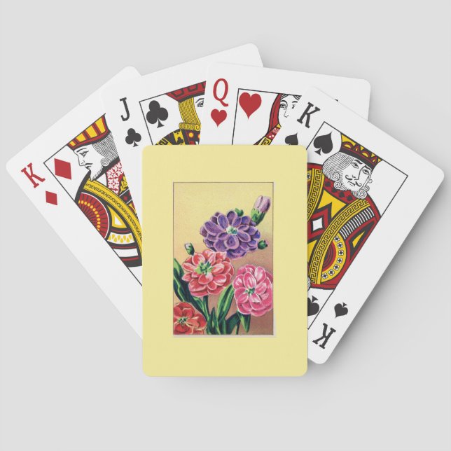 Yellow Borough Canasta Deck Spielkarten (Rückseite)