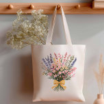 Yellow Bow Moderne Wildblume Bouquet Wedding Tragetasche<br><div class="desc">Eine klassische Carryall Leinwand-Tasche mit Ihrer Bouquet-Auswahl an Vorder- und Mitteldrucken - perfekt für Hochzeitsfeiervorschläge oder Dankesgeschenke. | Klicken Sie auf "Dieses Design personalisieren", um Ihre Daten hinzuzufügen. Entdecken Sie den Sammellink, um passende Elemente in diesem Design zu finden. Bitte senden Sie uns eine Nachricht mit Fragen oder Wünschen nach...</div>