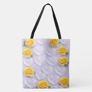 Yellow bubble tasche