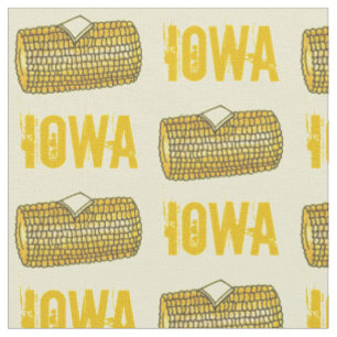 Yellow Buttered Mais auf Cob Corncob Stoff