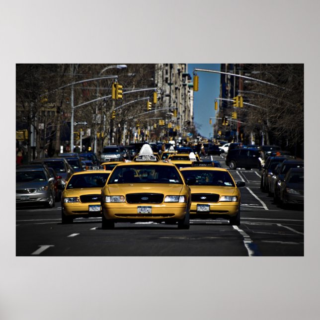 Yellow Cab Charge Poster (Vorne)