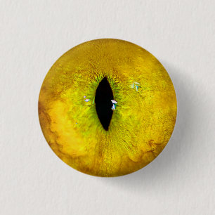 Yellow Cat Eye Button