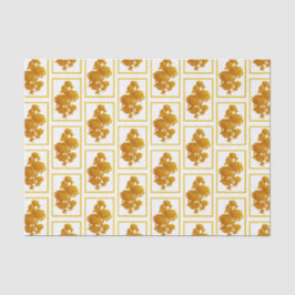 Yellow Chrysanthemum Mother Day Seidenpapier