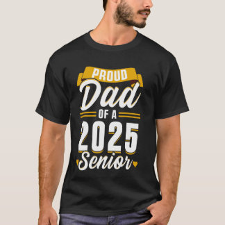 Yellow Class of 2025 Senior Abschluss Funny Senio T-Shirt