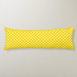 Yellow Combination Checkerboard von Shirley Taylor Seitenschläferkissen