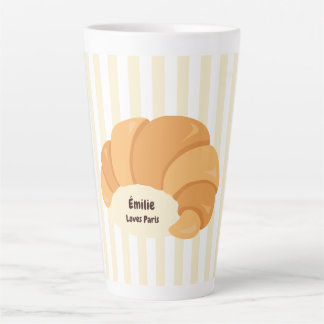 Yellow Croissant Milchtasse