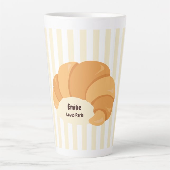Yellow Croissant Milchtasse (Vorderseite)